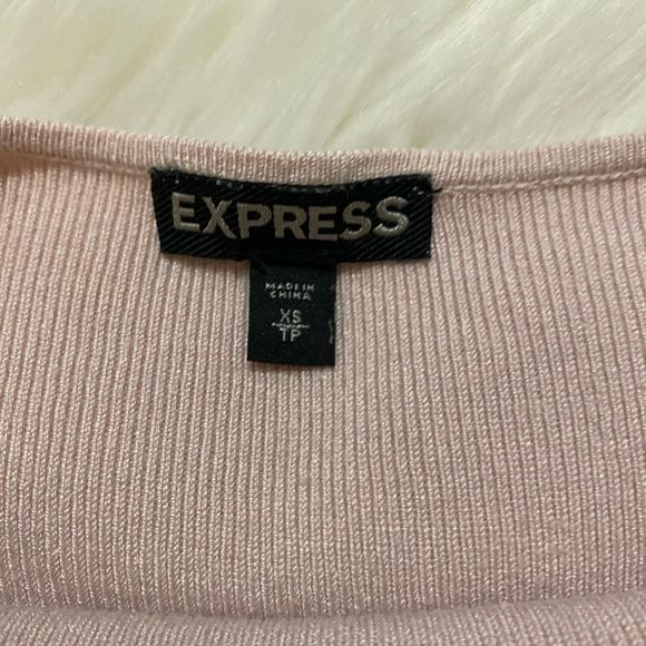Express Bell Sleeve Ribbed Sweater Size Small - Picture 4 of 4